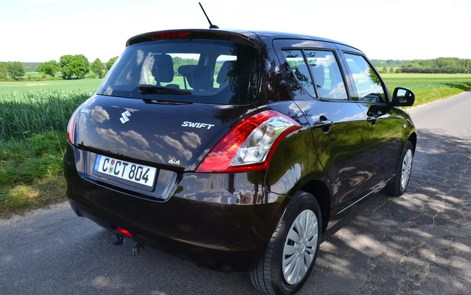 Suzuki Swift cena 33400 przebieg: 123000, rok produkcji 2014 z Wojkowice małe 56